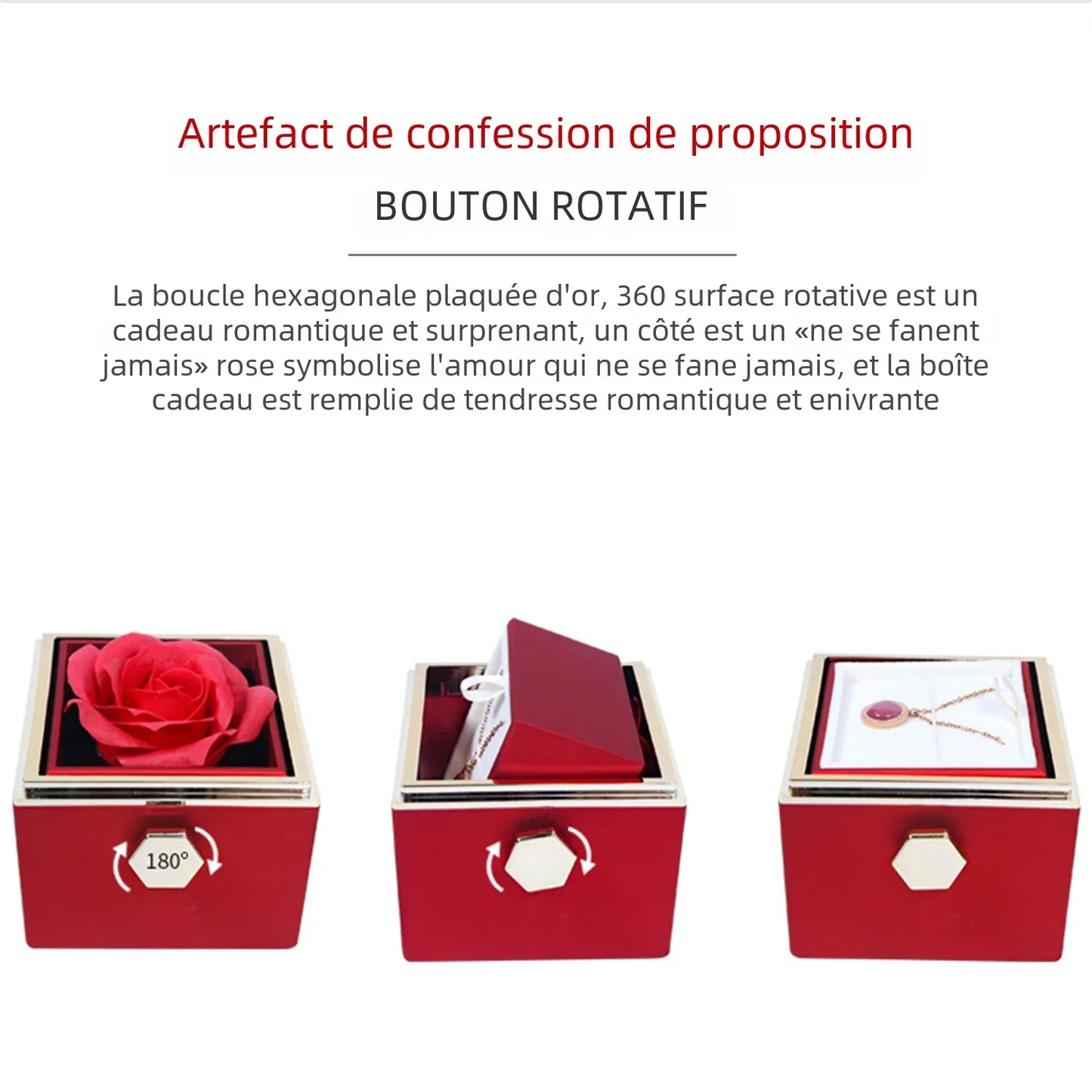 Ours Éternel Cupidongifts™ et Collier Personnalisé